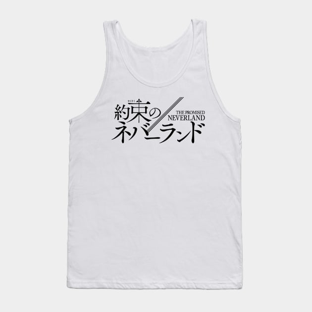 The Promised Neverland logo Tank Top by Shiromaru